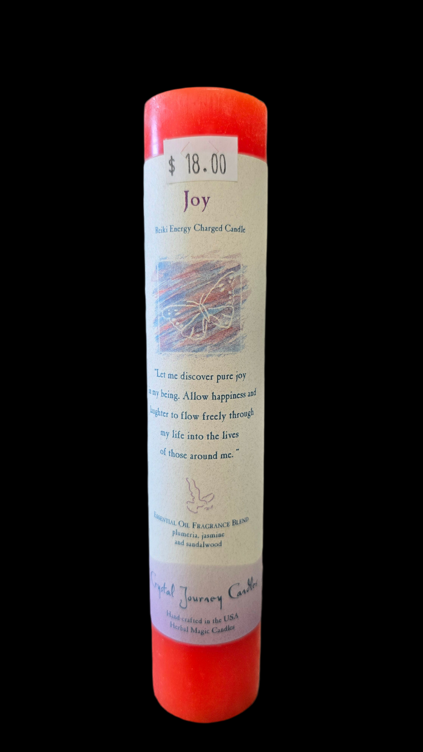 Reiki Charged Candle- Joy