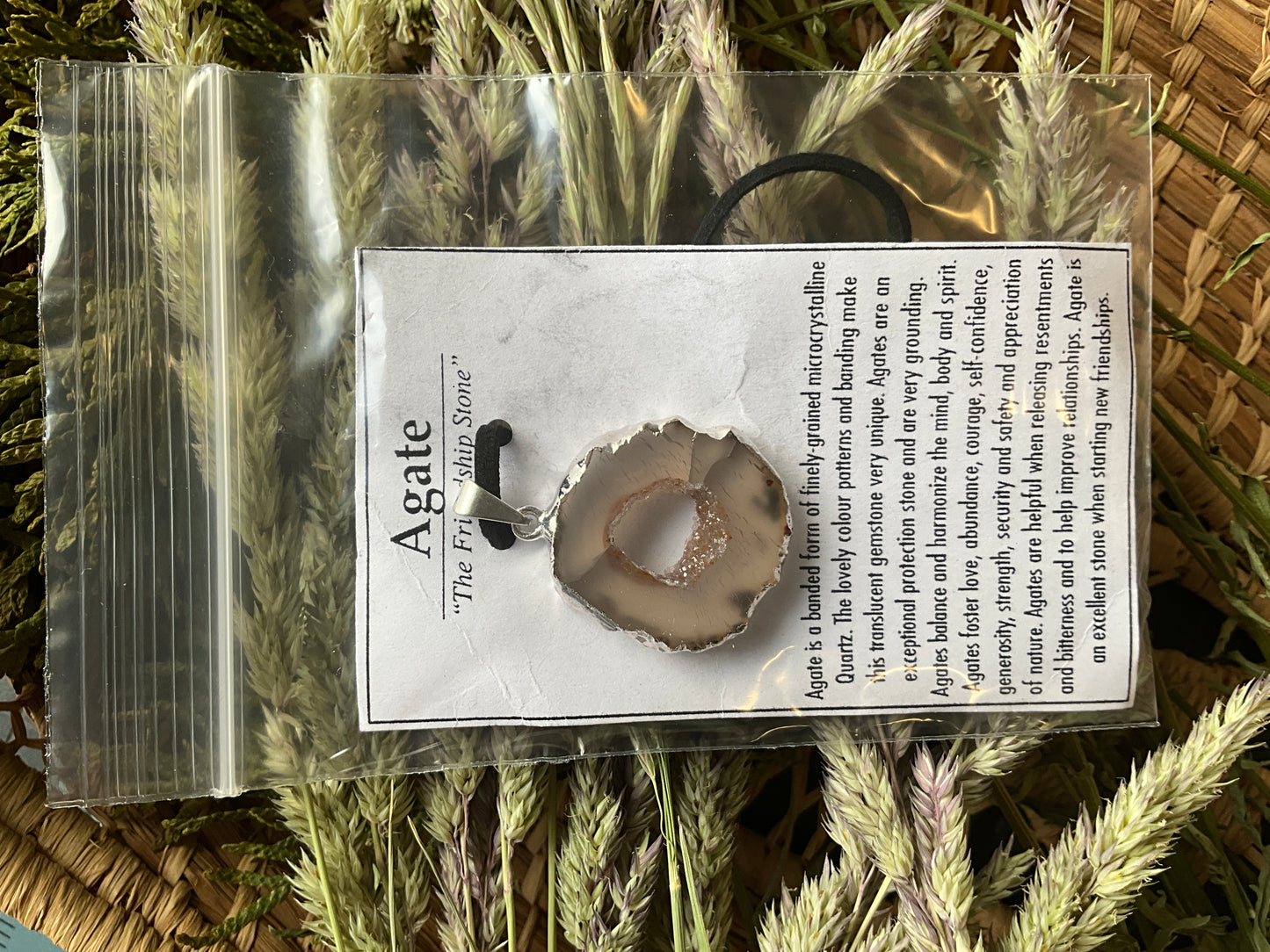 Agate- Necklace small