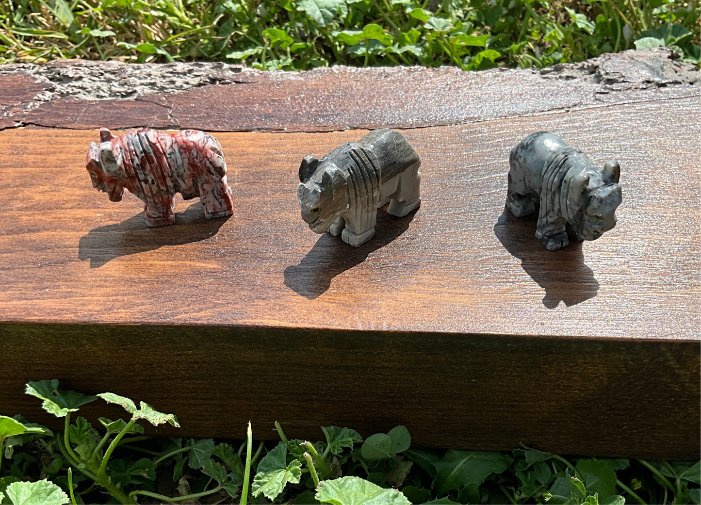 Stone Carved Spirit Animal -Buffalo