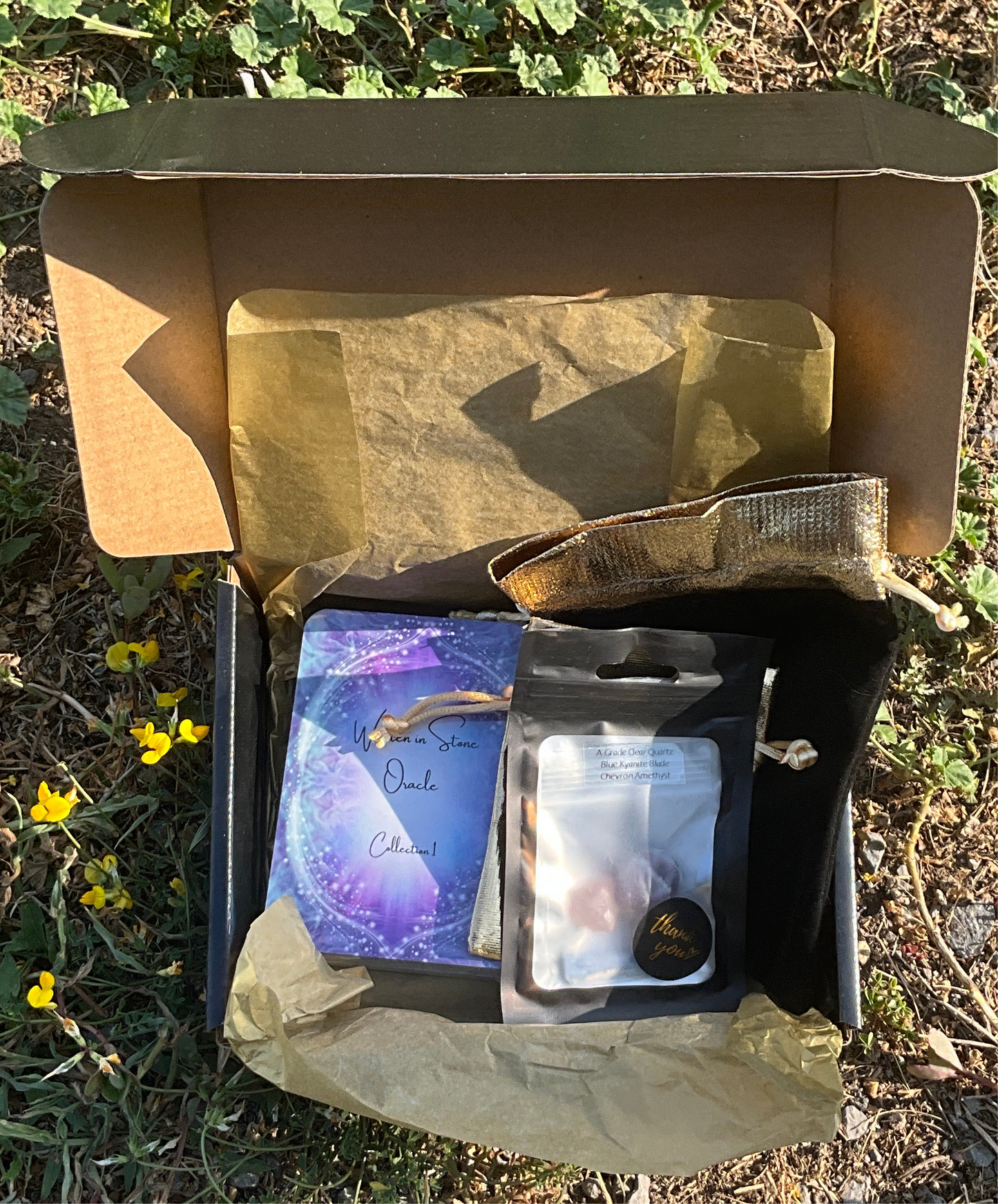 Influential Vibrations - Small Deck Of Written In Stone Oracle Cards - Collection 1