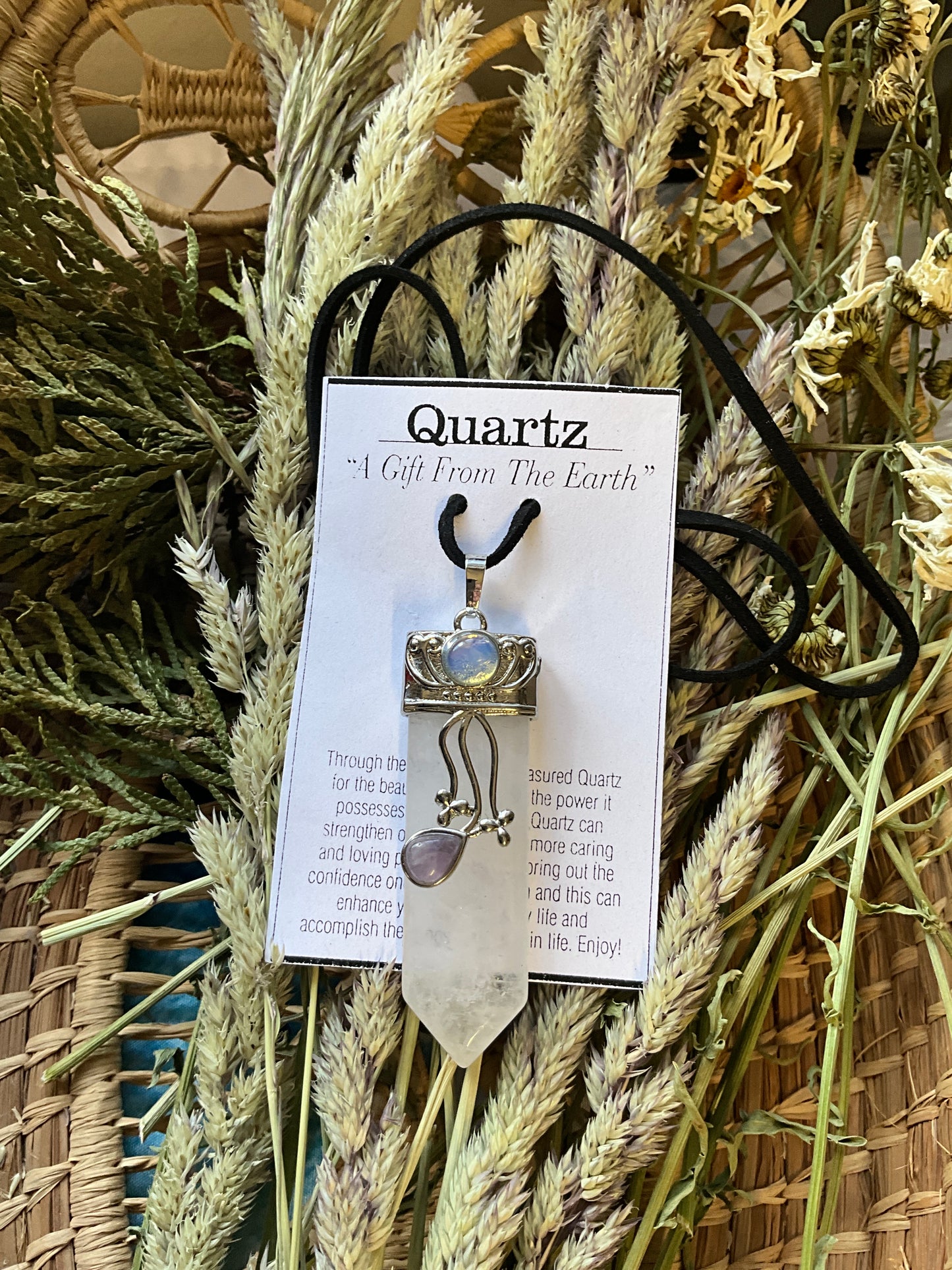 Quartz- Necklace