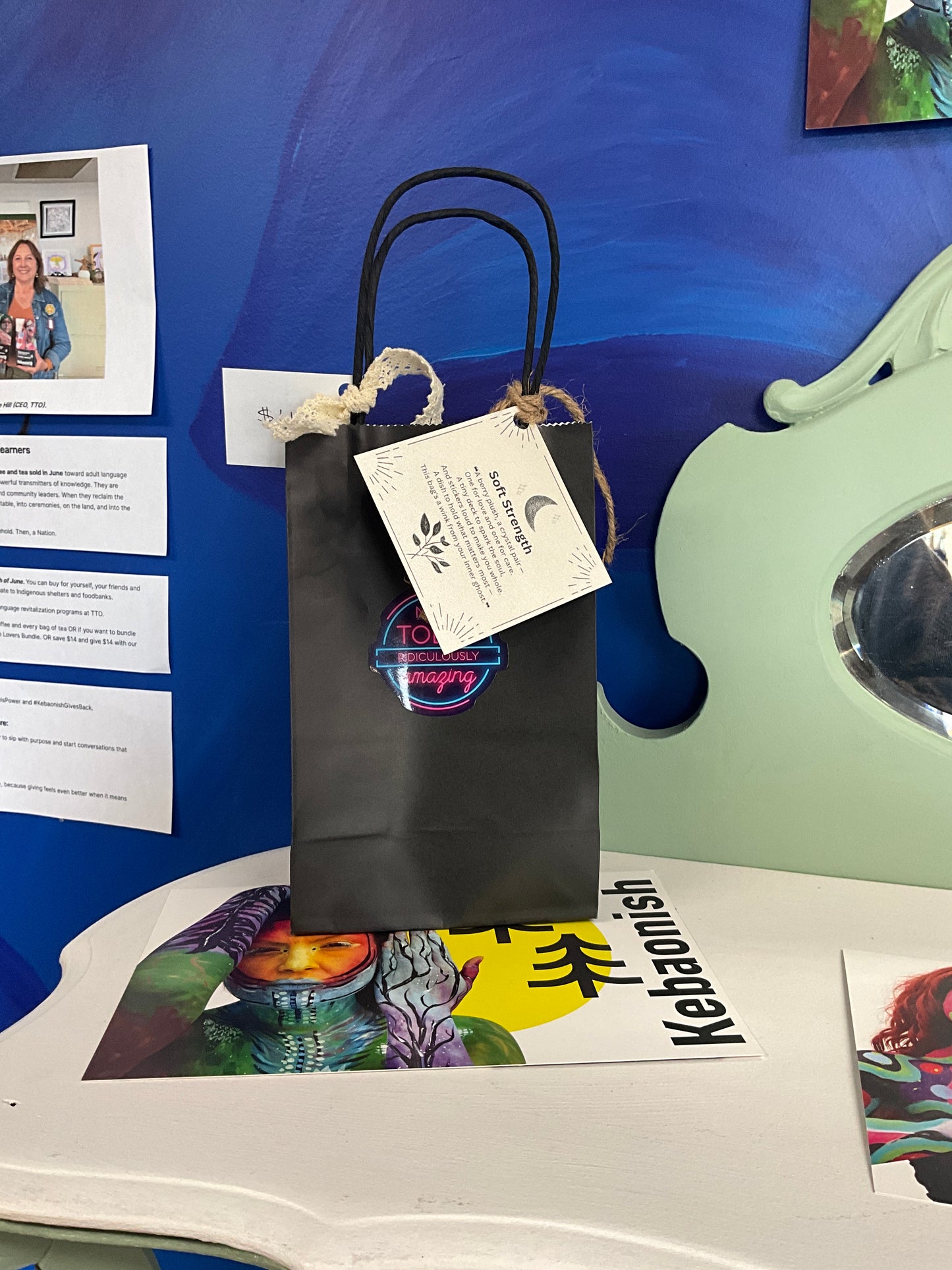 Intuitive Gifts Co.- Soft Strength Surprise Bag.