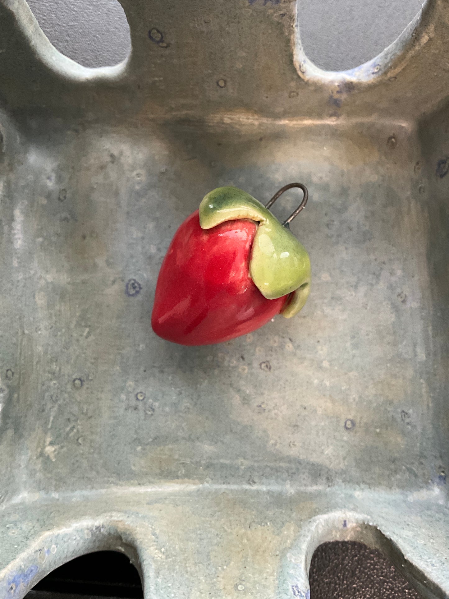 Pottery Strawberry