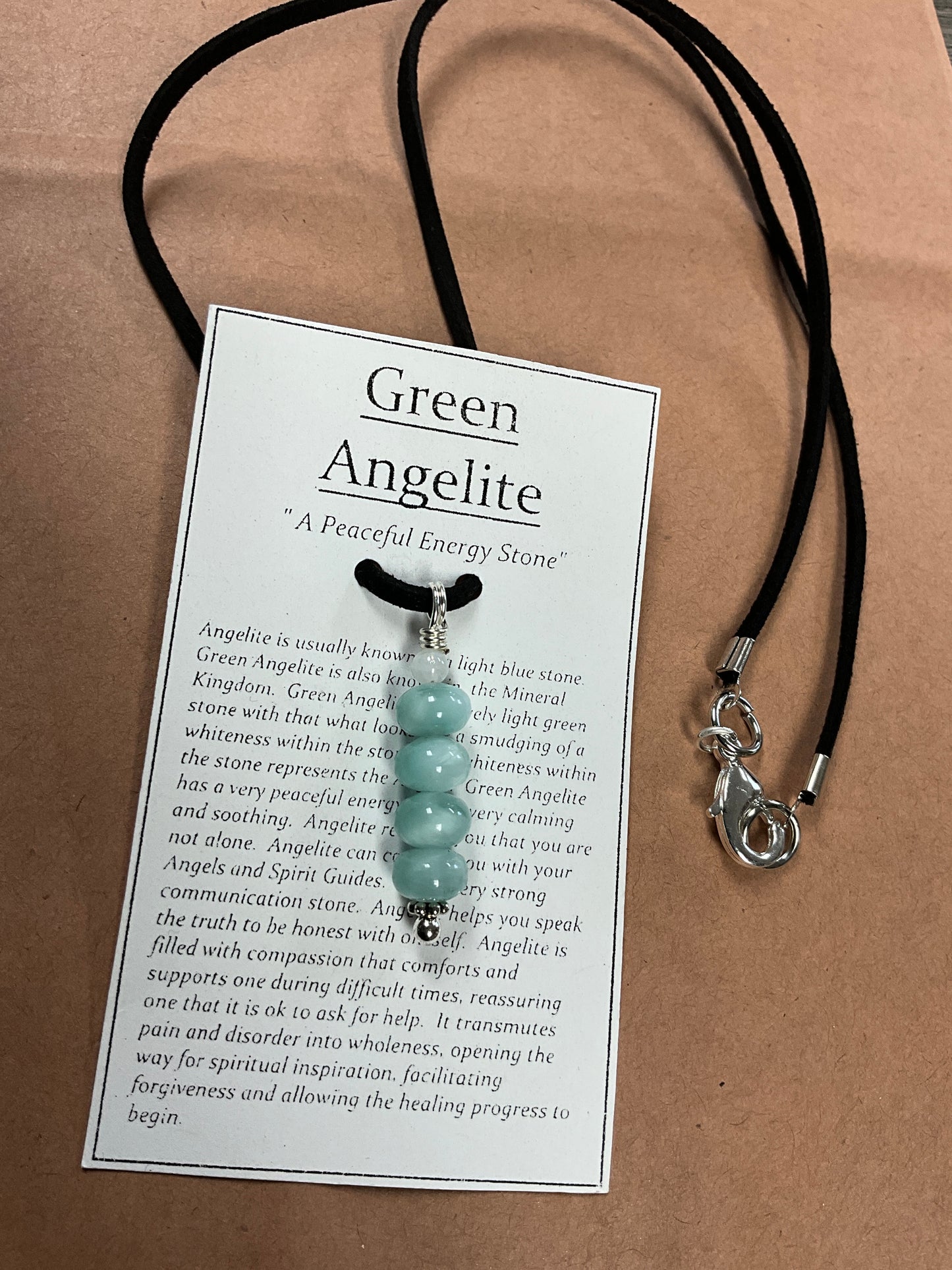 Green Angelite Necklace
