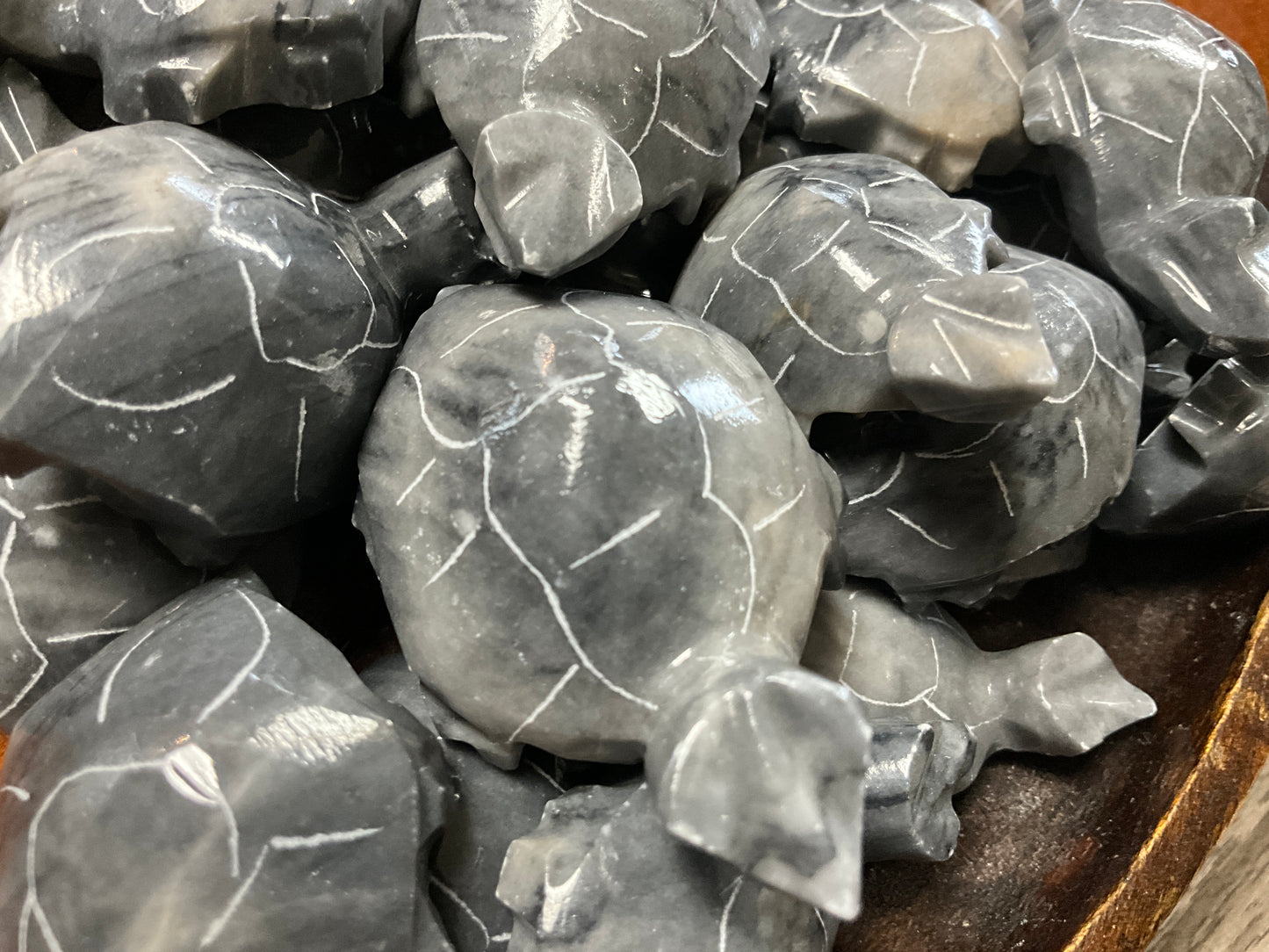 Soapstone Turtles (bag of 6)