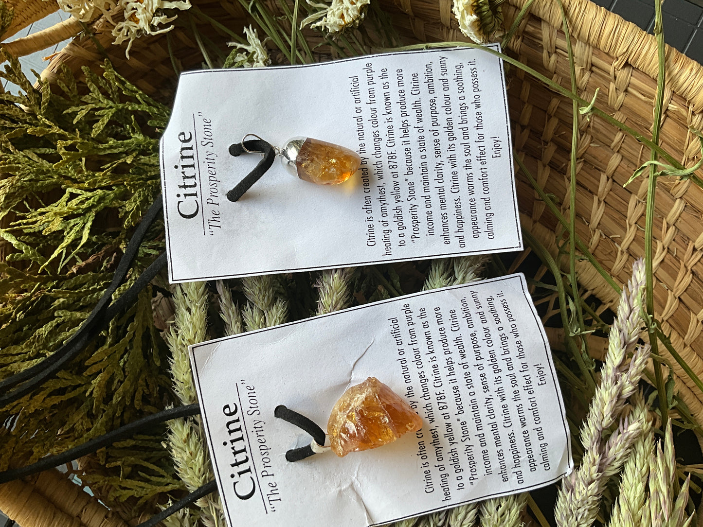 Citrine- Necklace