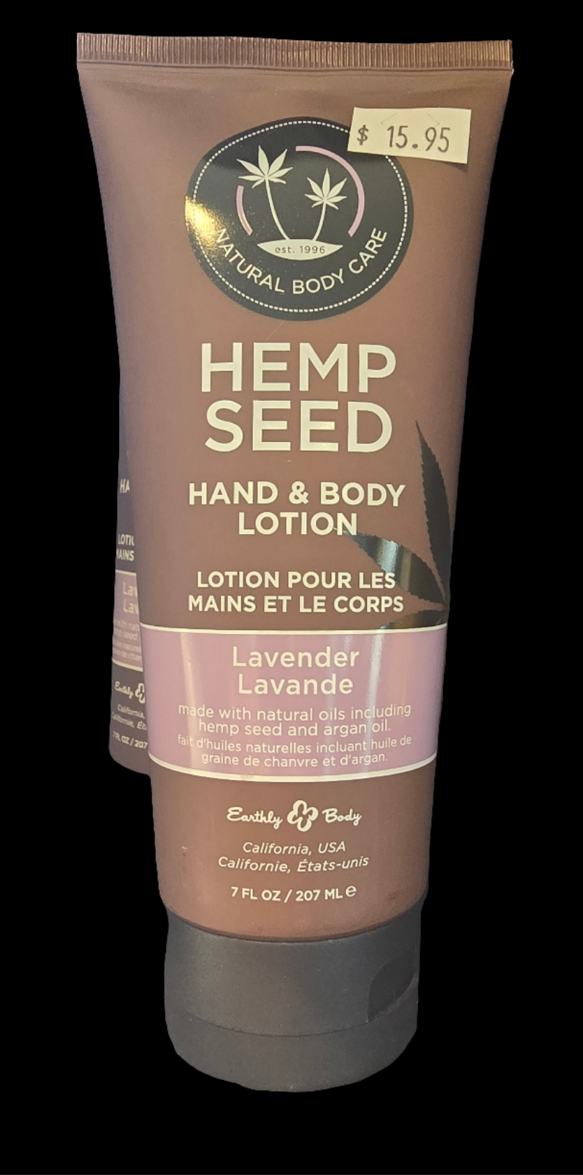 Hemp Seed Hand and Body Lotion - Earthy Body Brand - Lavender