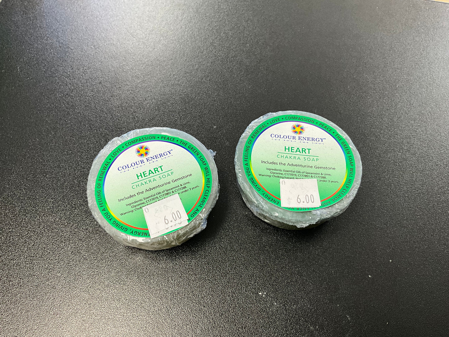 Heart -chakra soap