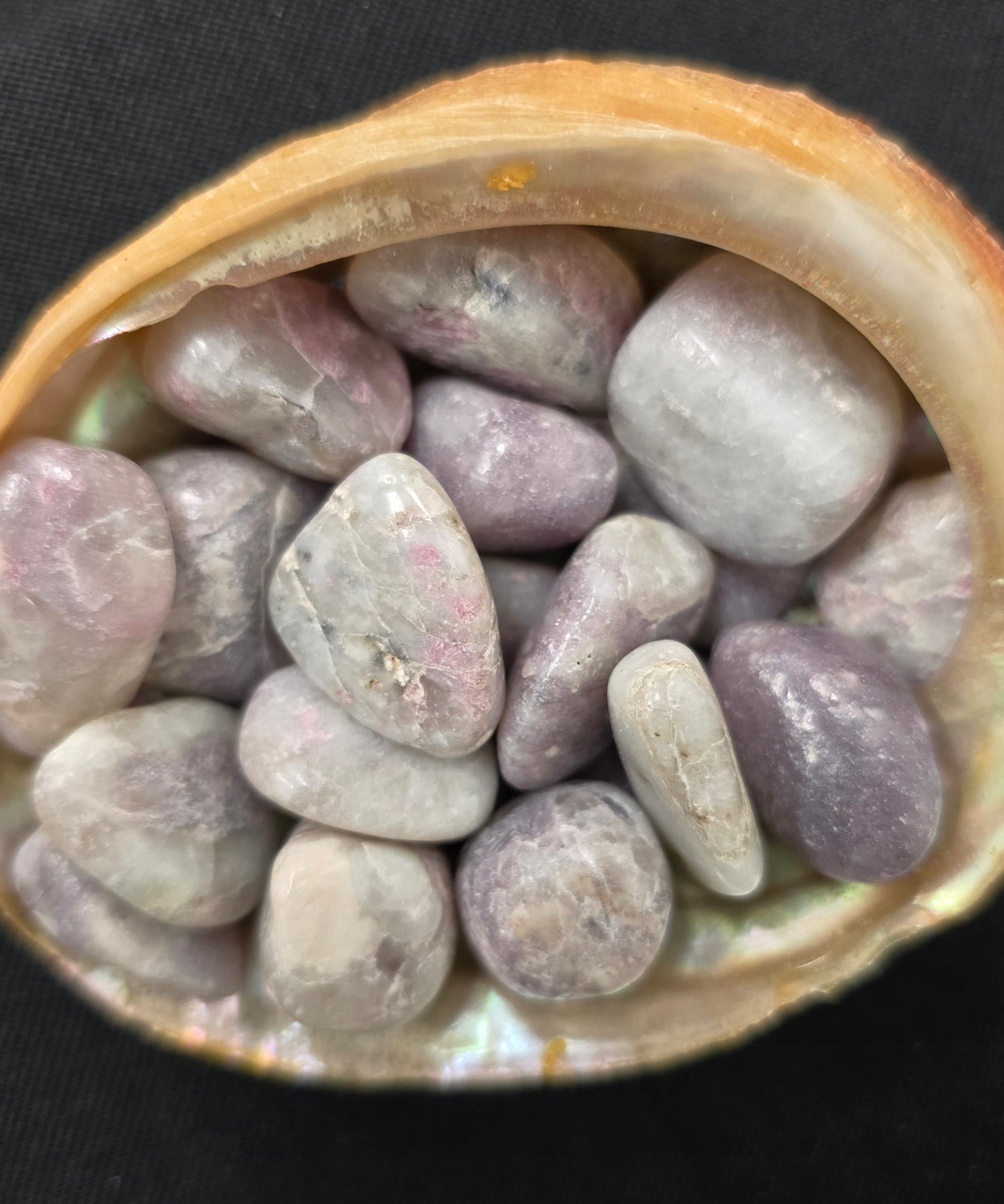 Pink Tourmaline Tumbled