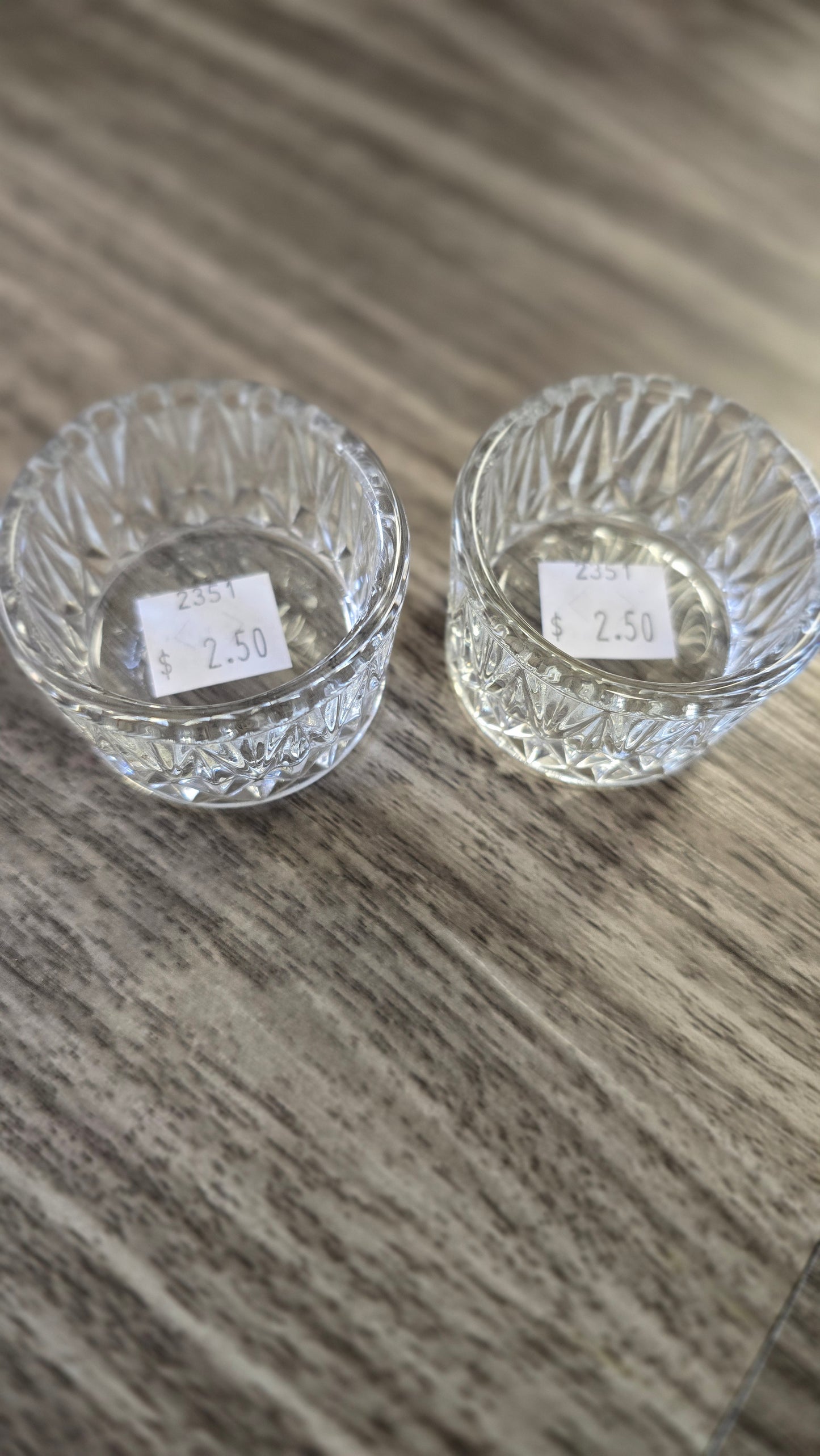 Glass Tea Light Candle Holder