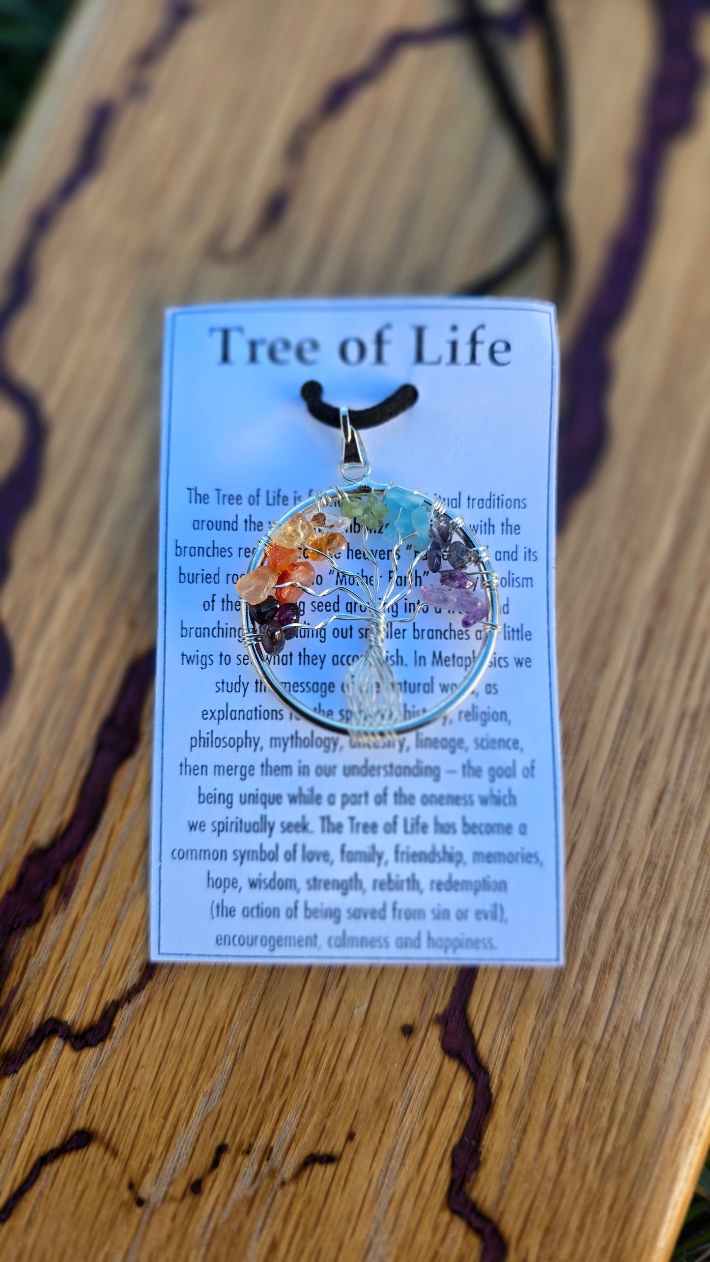 Tree of Life Chakra Necklace