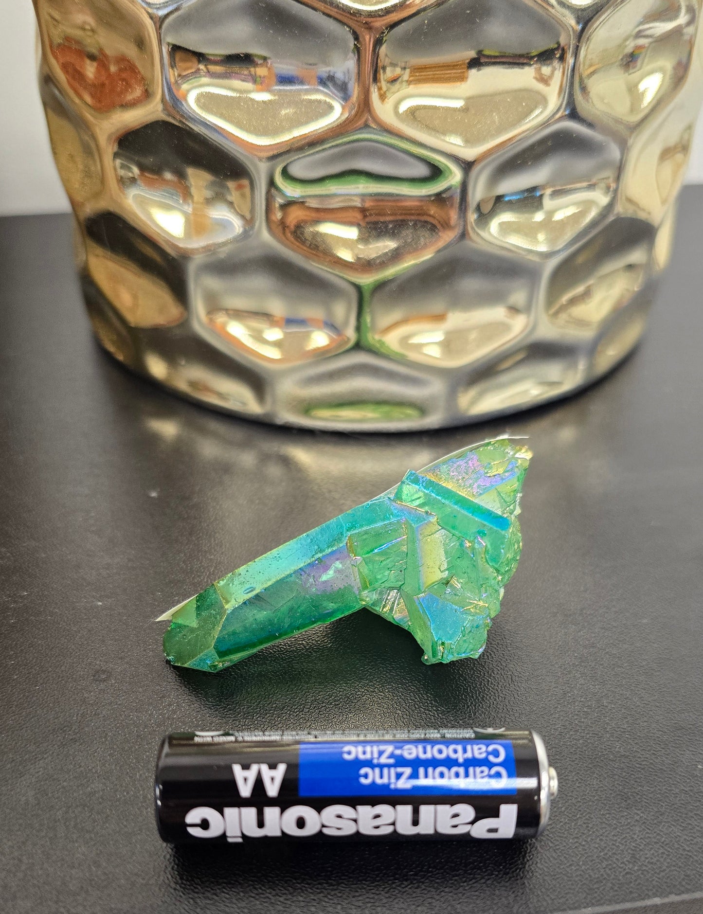 Green Aura Quartz Cluster
