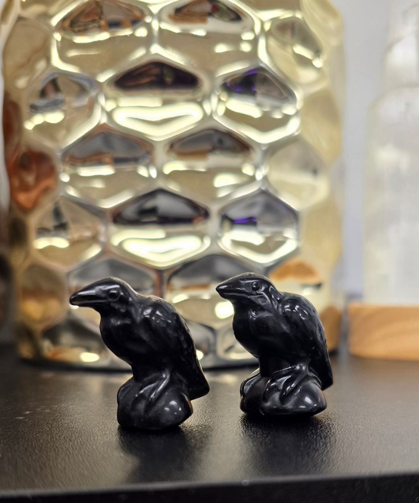 Black Obsidian Raven