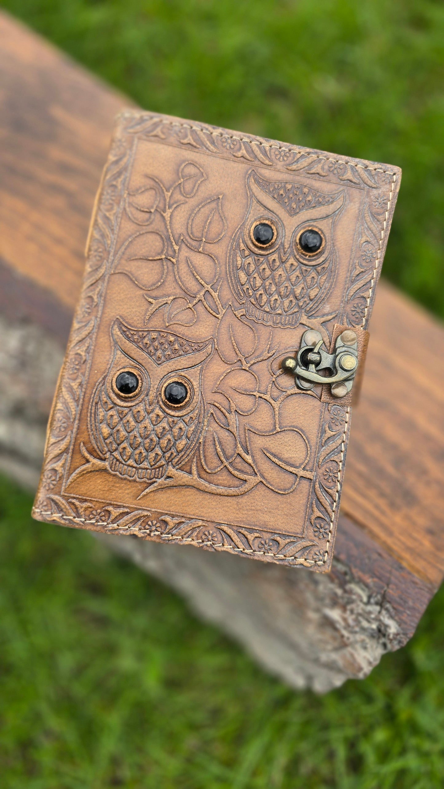 Leather Owl Journal