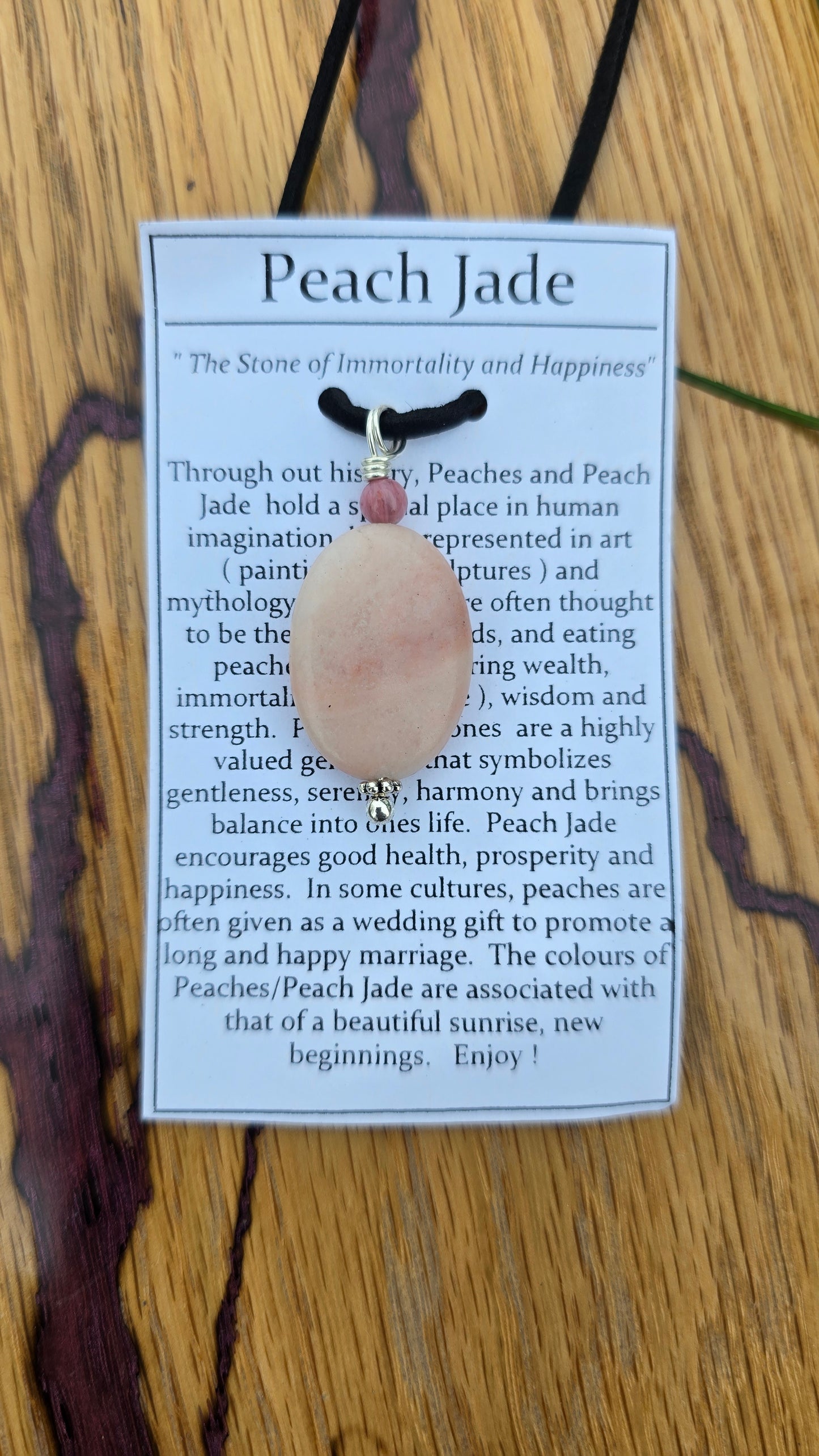 Oval Crystal Necklace