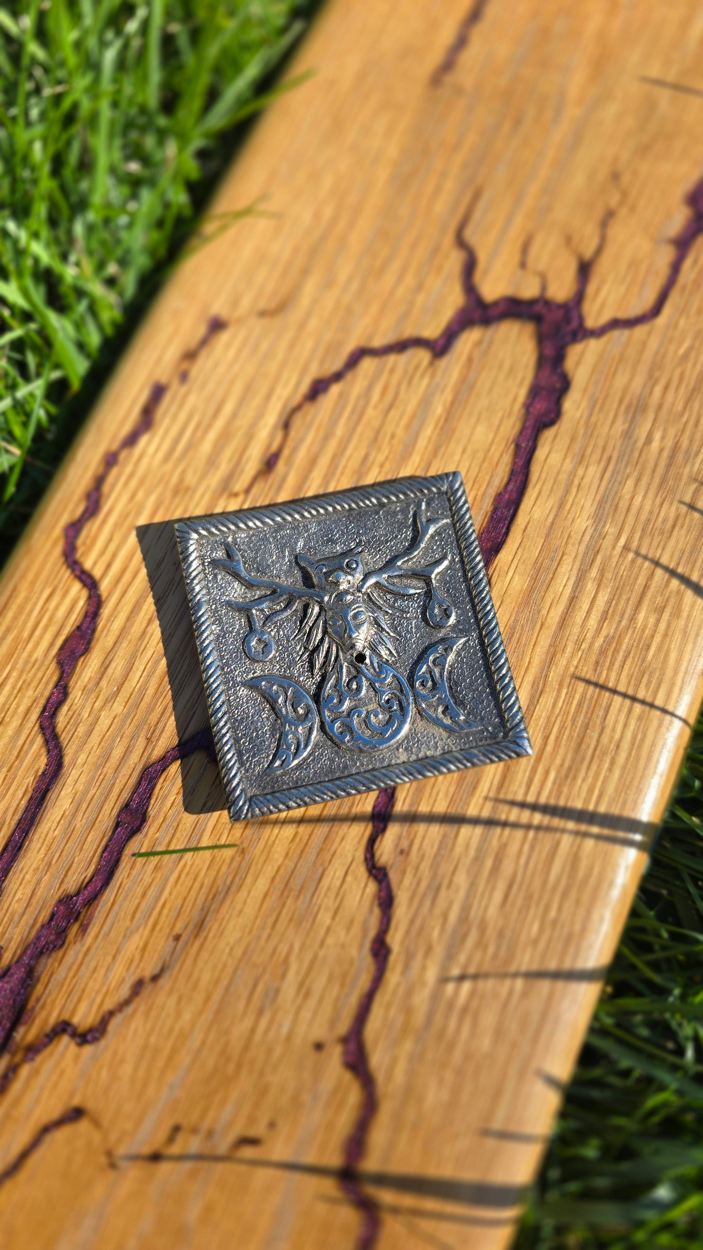 Pagan Square Incense Holder
