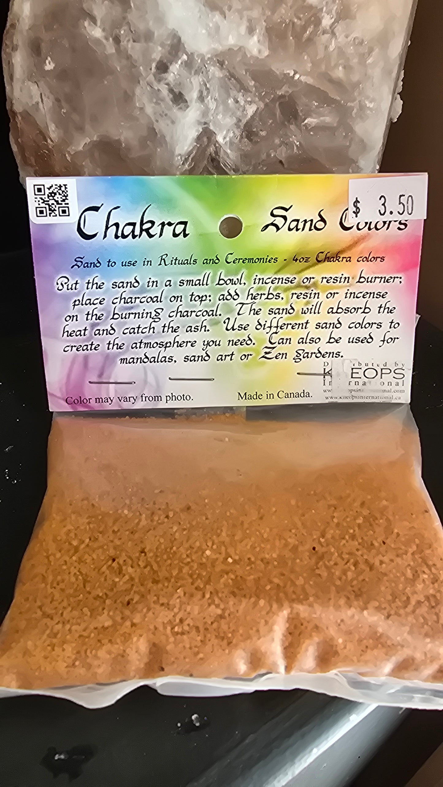 Chakra Sand for Ritual