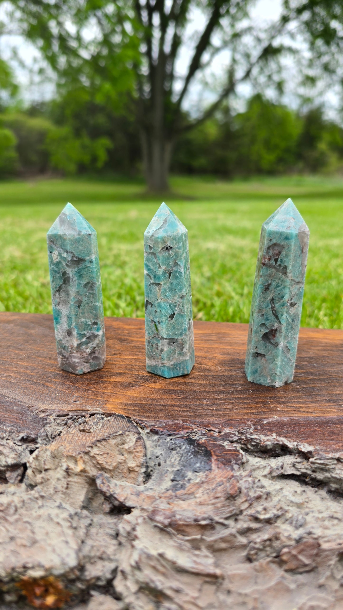 Amazonite Points