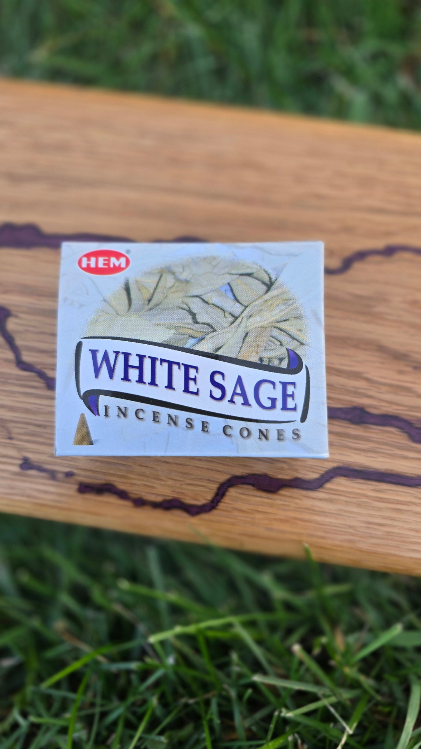 White Sage Incense Cones HEM