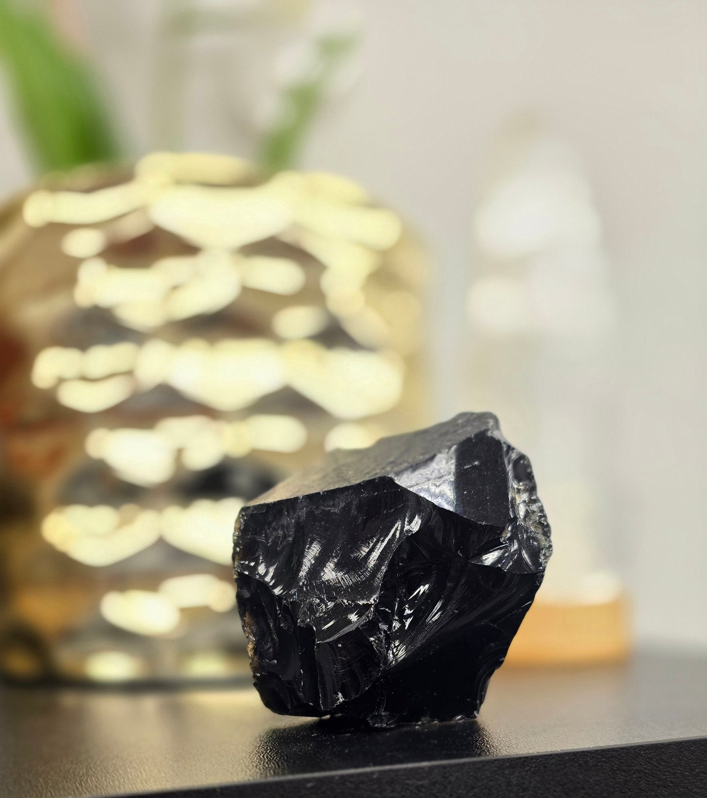 Rough Black Obsidian Speciman