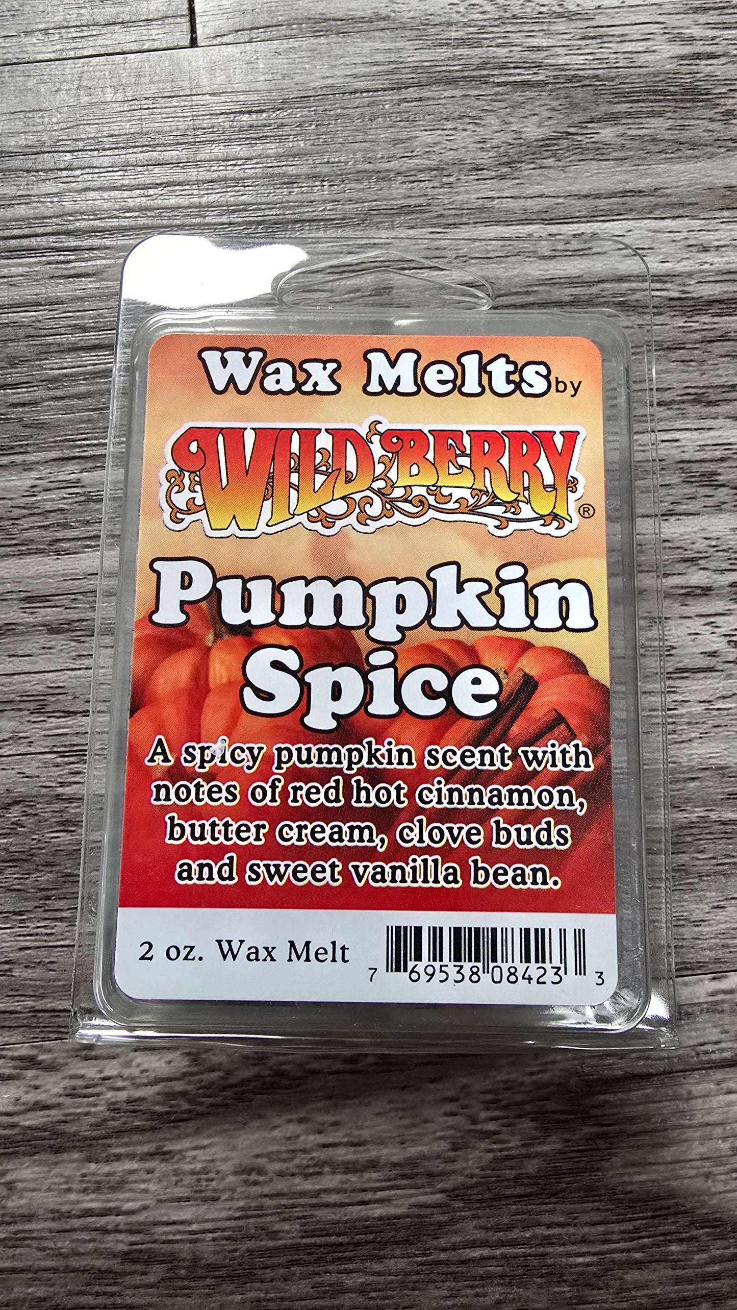 Wild Berry Wax Melts- Pumpkin Spice
