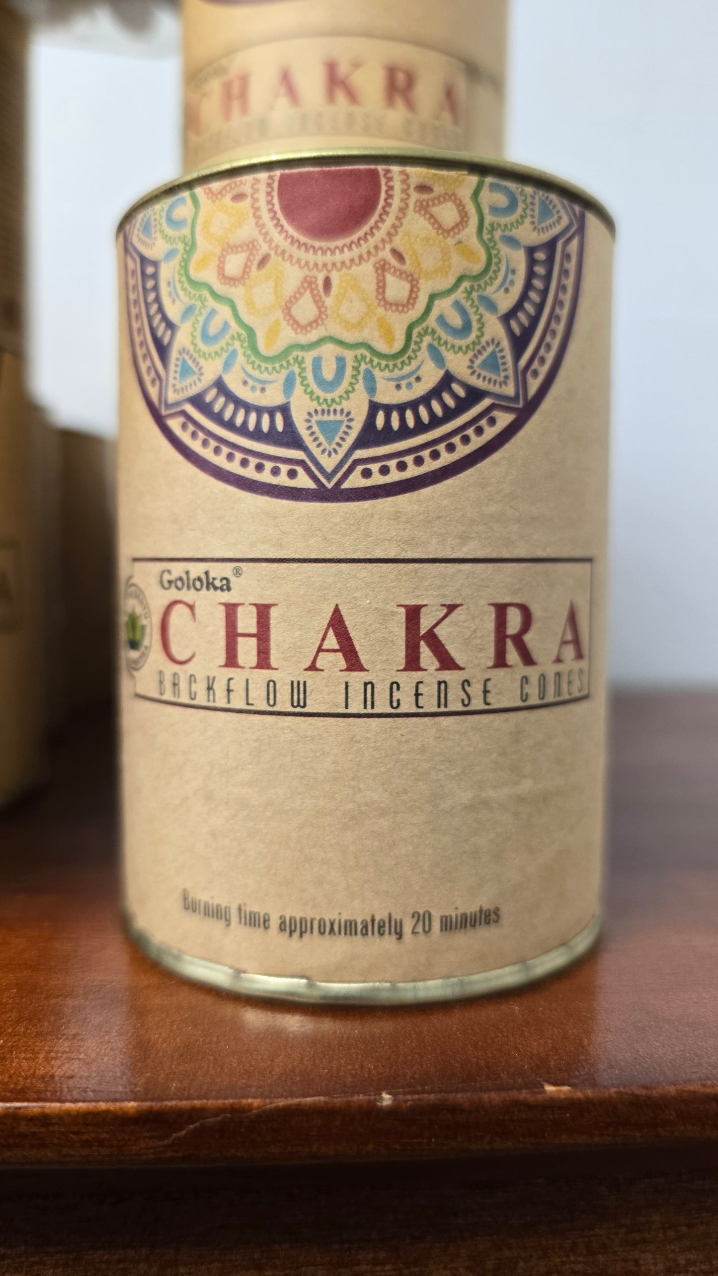 Goloka Back Flow Cones - Chakra
