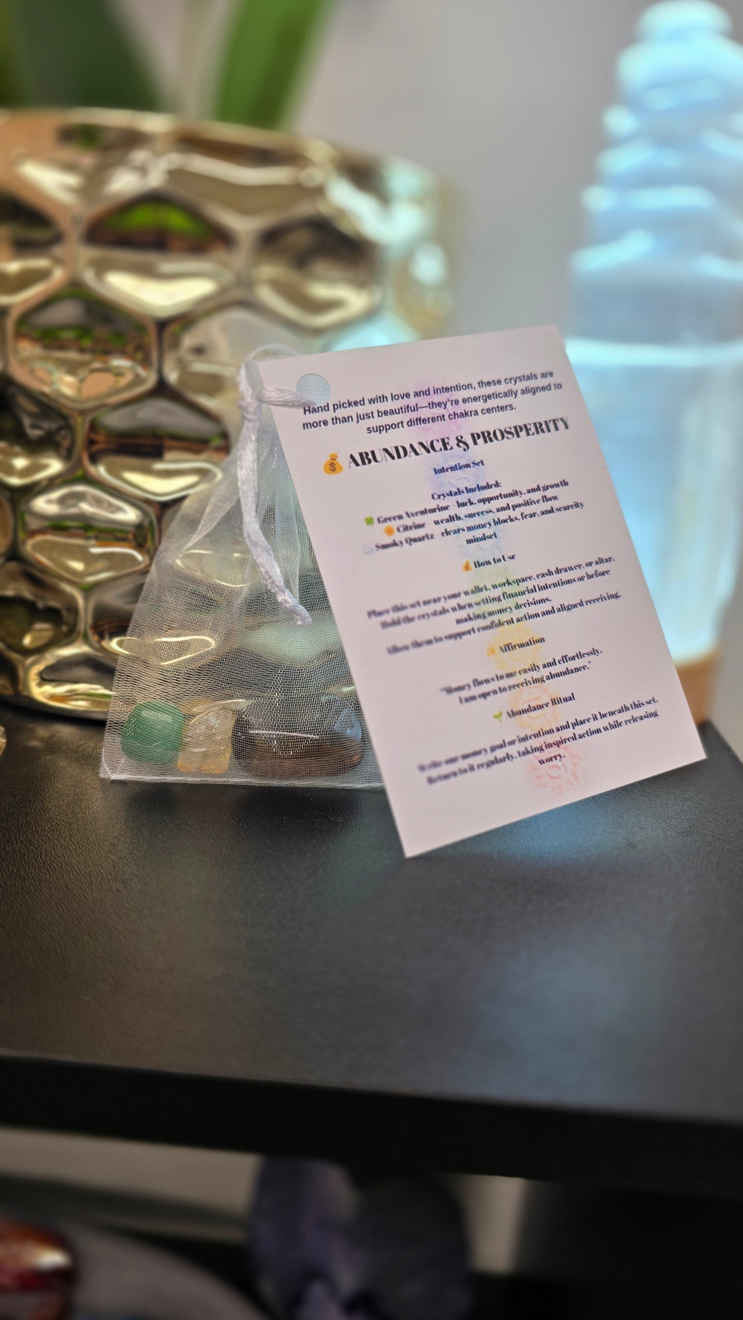 Abundance and Prosperity Intention Set