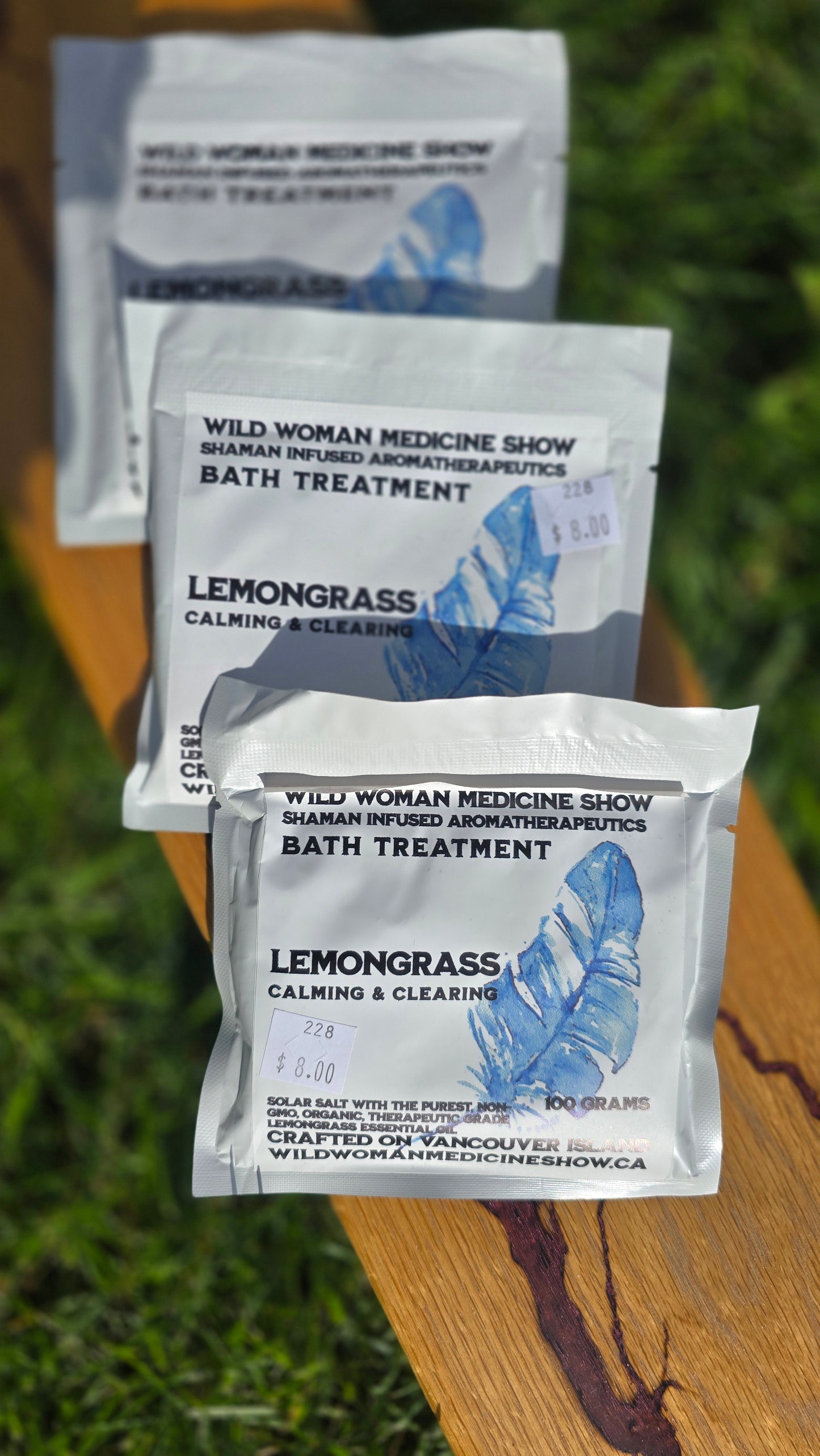 Lemongrass Bath Salts by Wild Woman Medicine Show