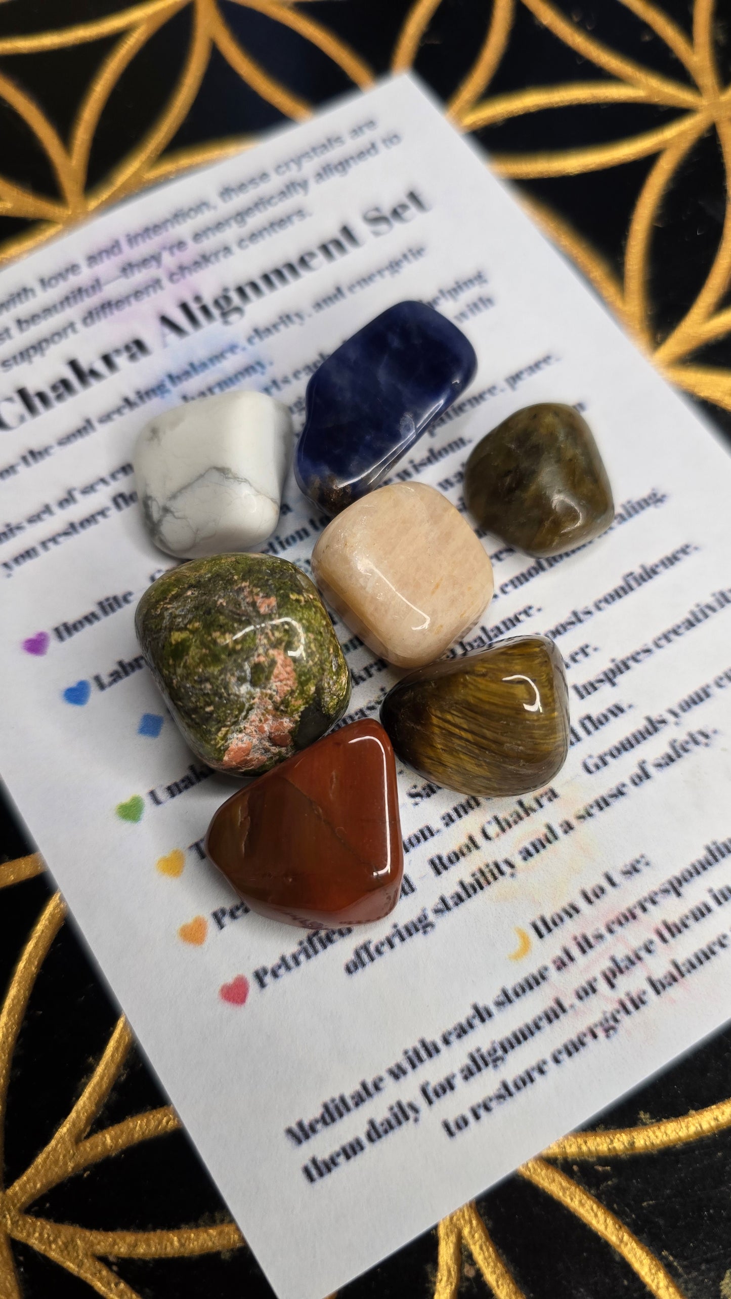 Chakra Alignment Crystal Set