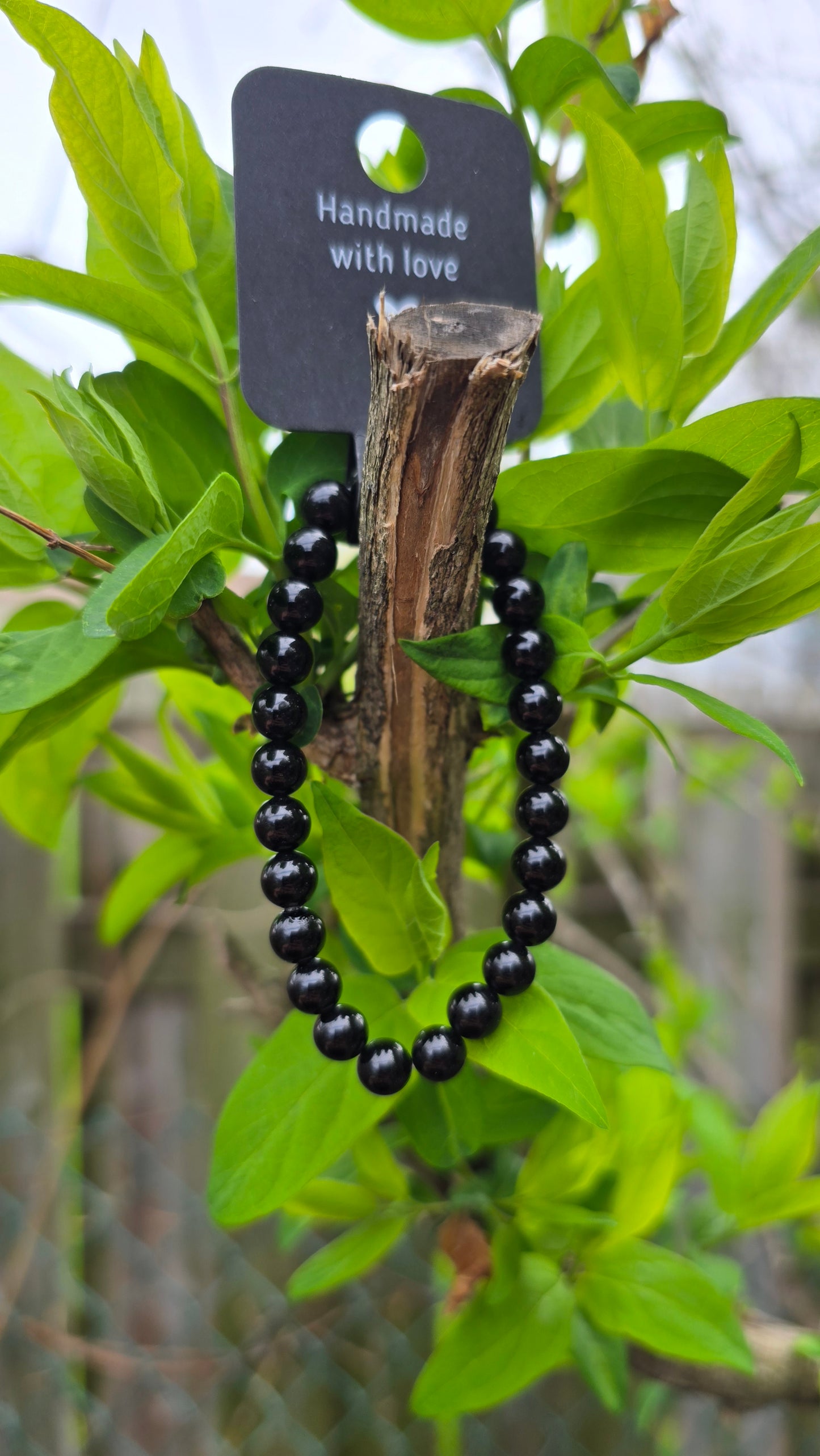 Black Obsidian Bracelet