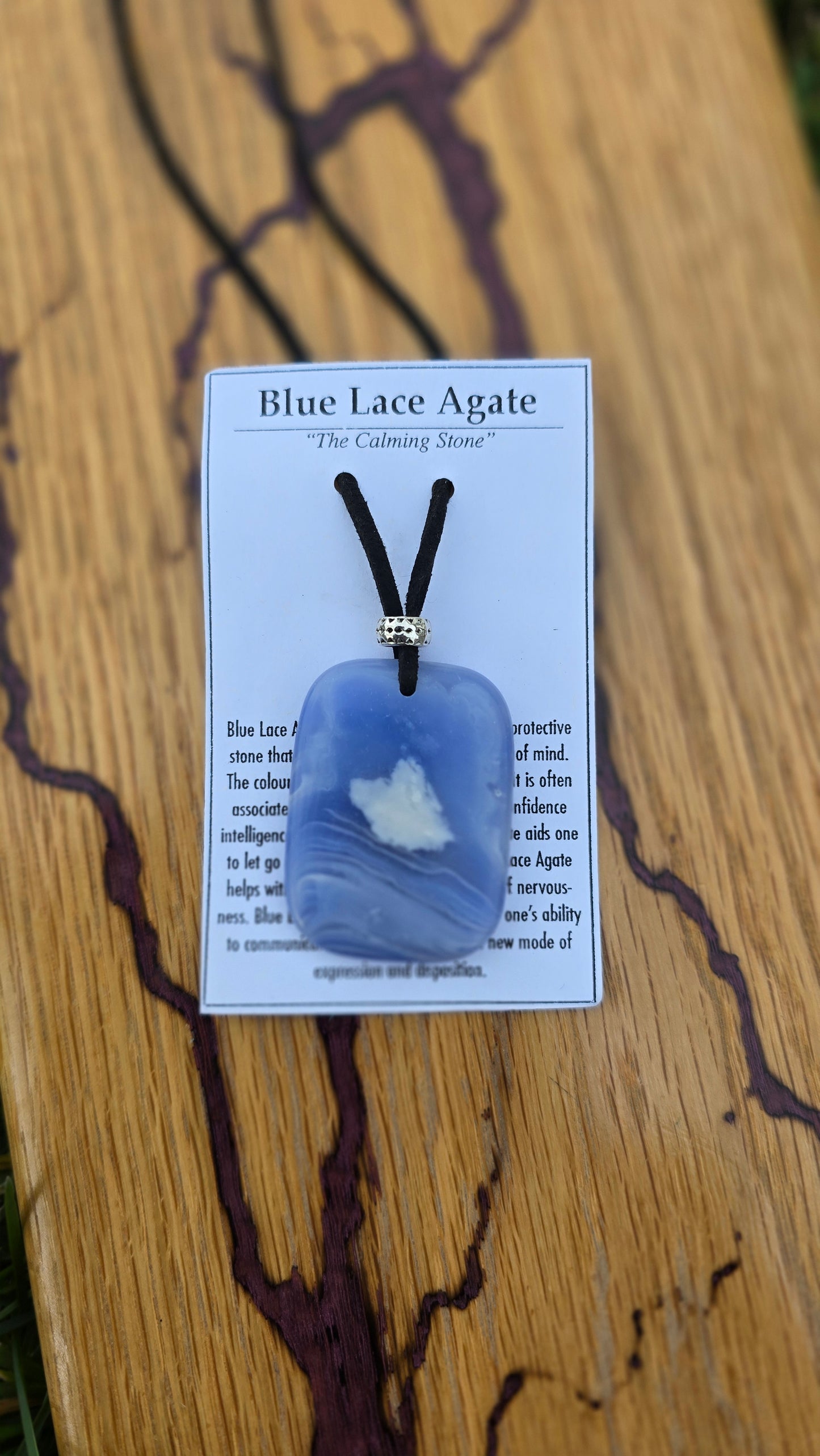 Blue Lace Agate Necklace
