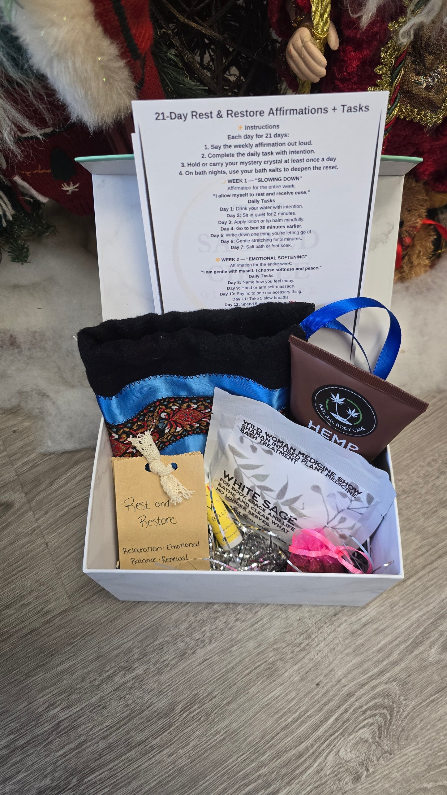 Rest and Restore 21-Day Self Care Kit