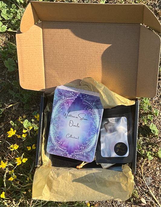 Influential Vibrations - Large Deck Of Written In Stone Oracle Cards