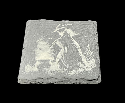 Witch & Cauldron Coaster - My Little Workbench