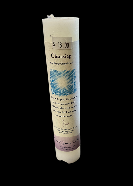 Reiki Charged Candle- Cleansing