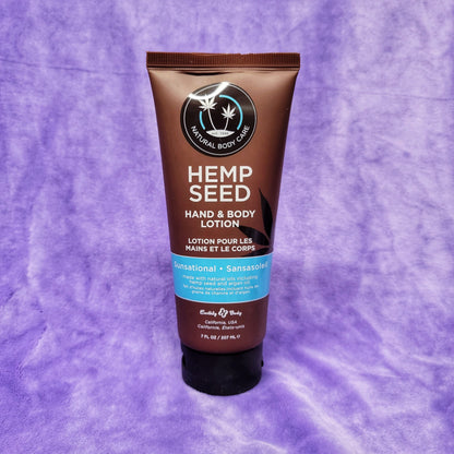 Sunsational - Hemp Seed Hand & Body Lotion by Earthly Body