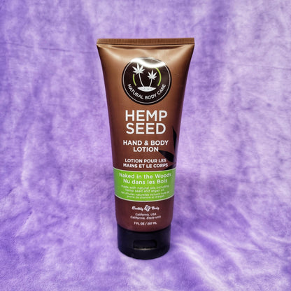 Naked in the Woods - Hemp Seed Hand & Body Lotion by Earthly Body