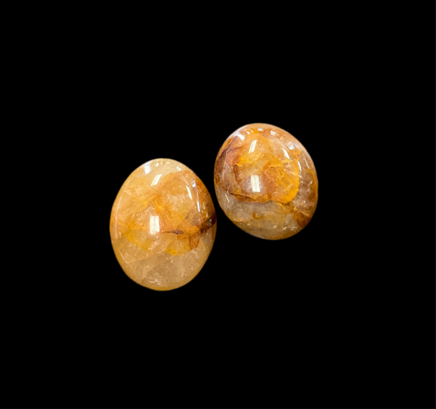 Golden Healer Palm Stone