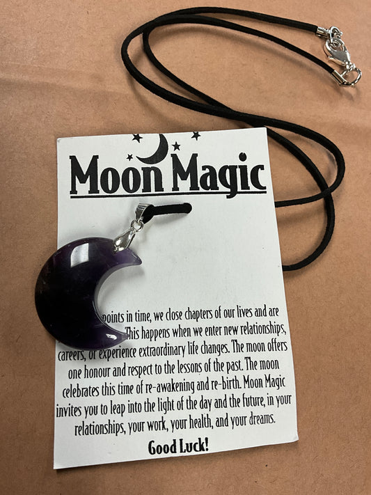 Moon Magic Amethyst Necklace