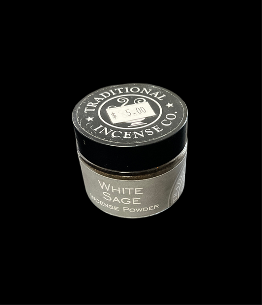 White Sage Incense Powder - Traditional Incense Co.