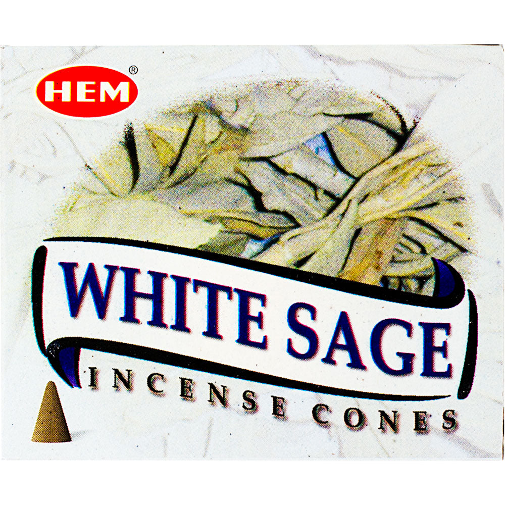 White Sage Incense Cones