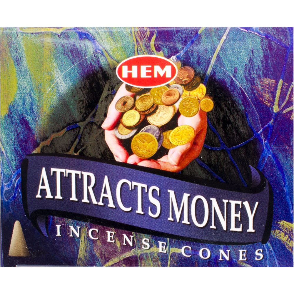 Attracts Money Incense Cones