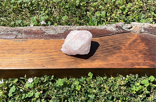 Raw Rose Quartz