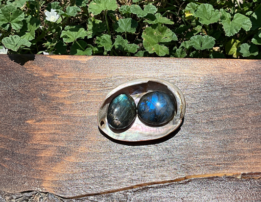 Labradorite Palm Stone