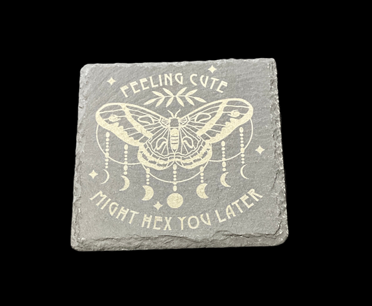 Feeling Cute Coaster - My Little Work Bench