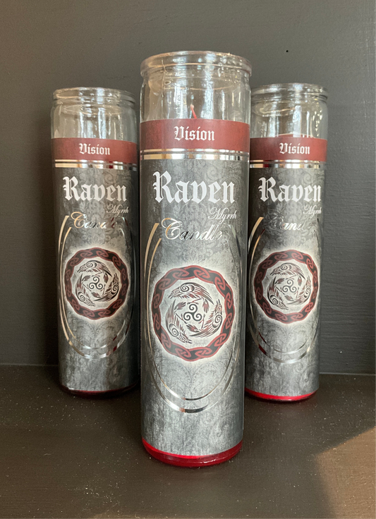 Raven Myrrh Candle - Vision