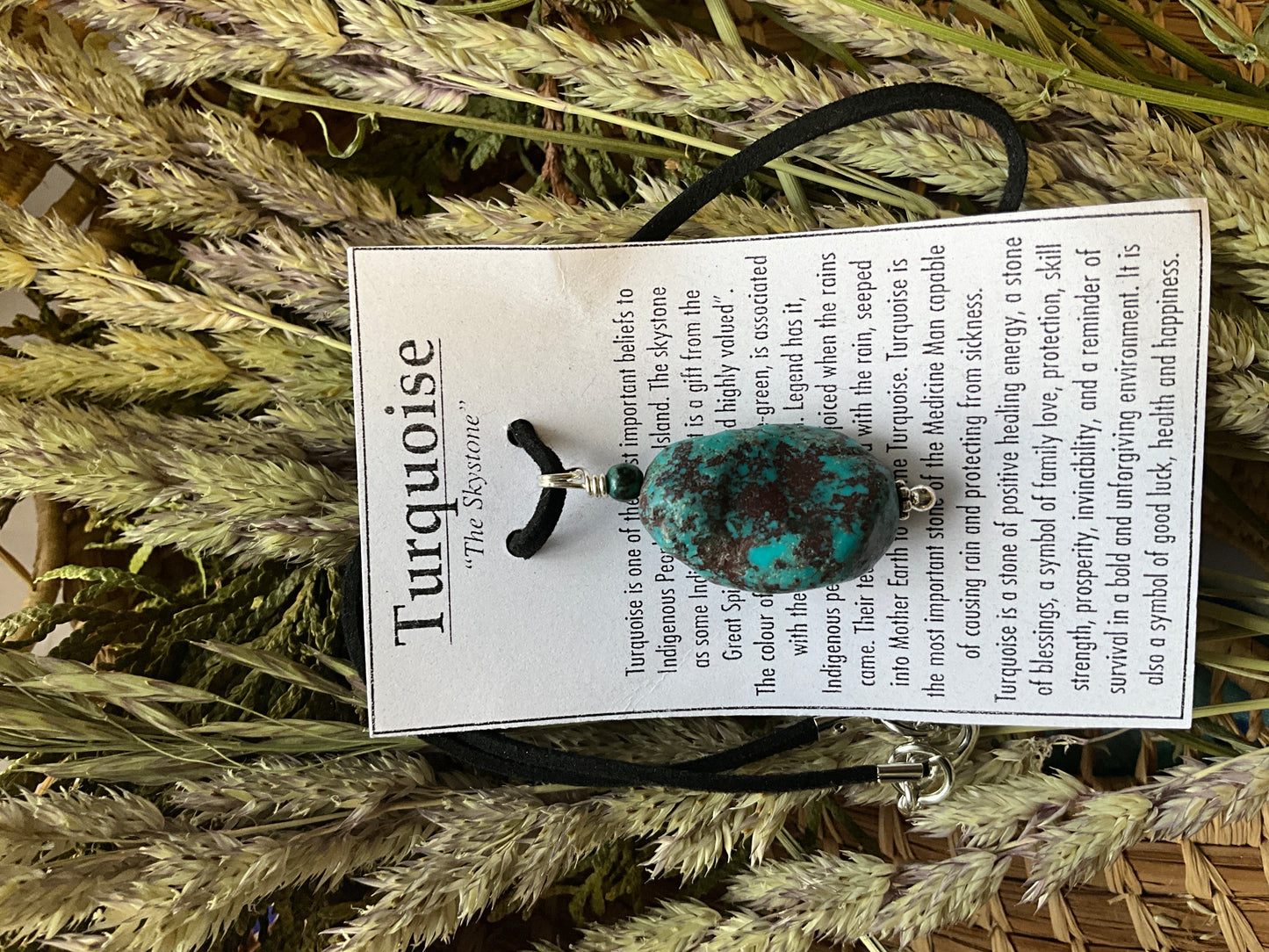 Turquoise- Necklace Oval