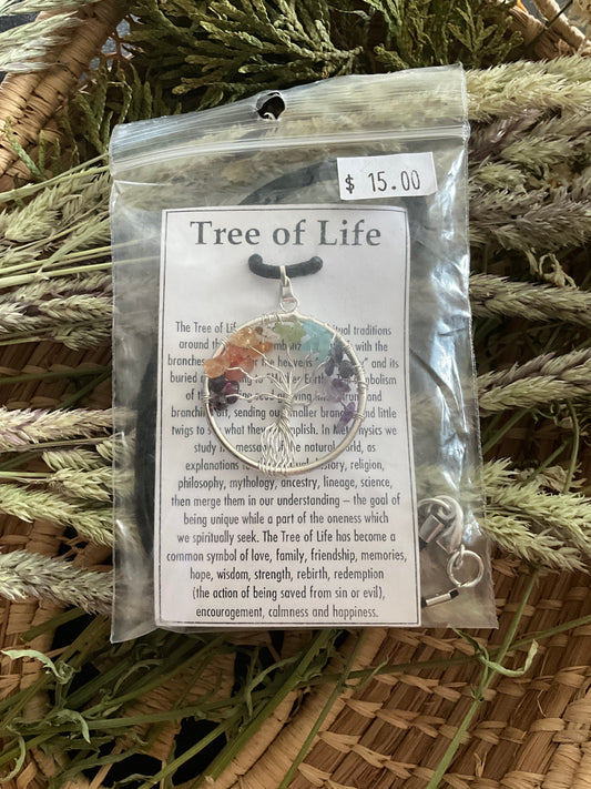 Tree of life chakra- Necklace