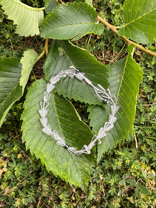 AA Grade Clear Quartz Adjustable Bracelet