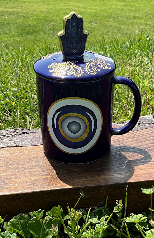 Evil Eye Candle